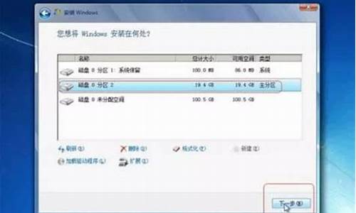 win7系统分区类型_win7 分区类型