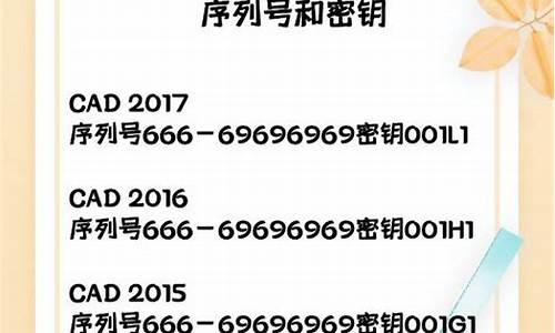 cad序列号2016序列号_cad序列号2016序列号密钥