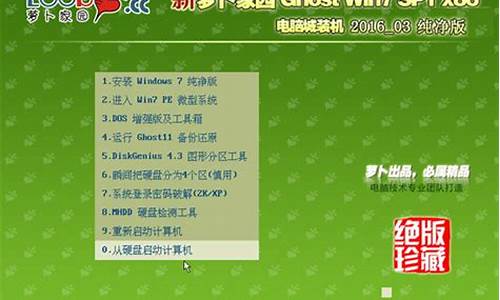 萝卜win7安装版_萝卜家园win7旗舰版怎么安装