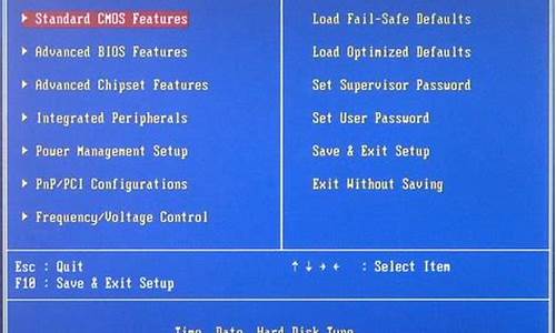 电脑bios设置详解_电脑bios设置详解中英文对照