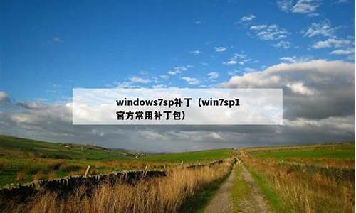 windows7sp1安装版_win7sp1安装包