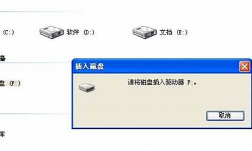 驱动器中没有磁盘请插入一张磁盘然后再试一次_驱动器中没有磁盘请在驱动器