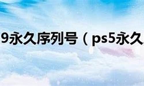 ps5永久序列号怎么弄_ps5永久序列号怎么弄的